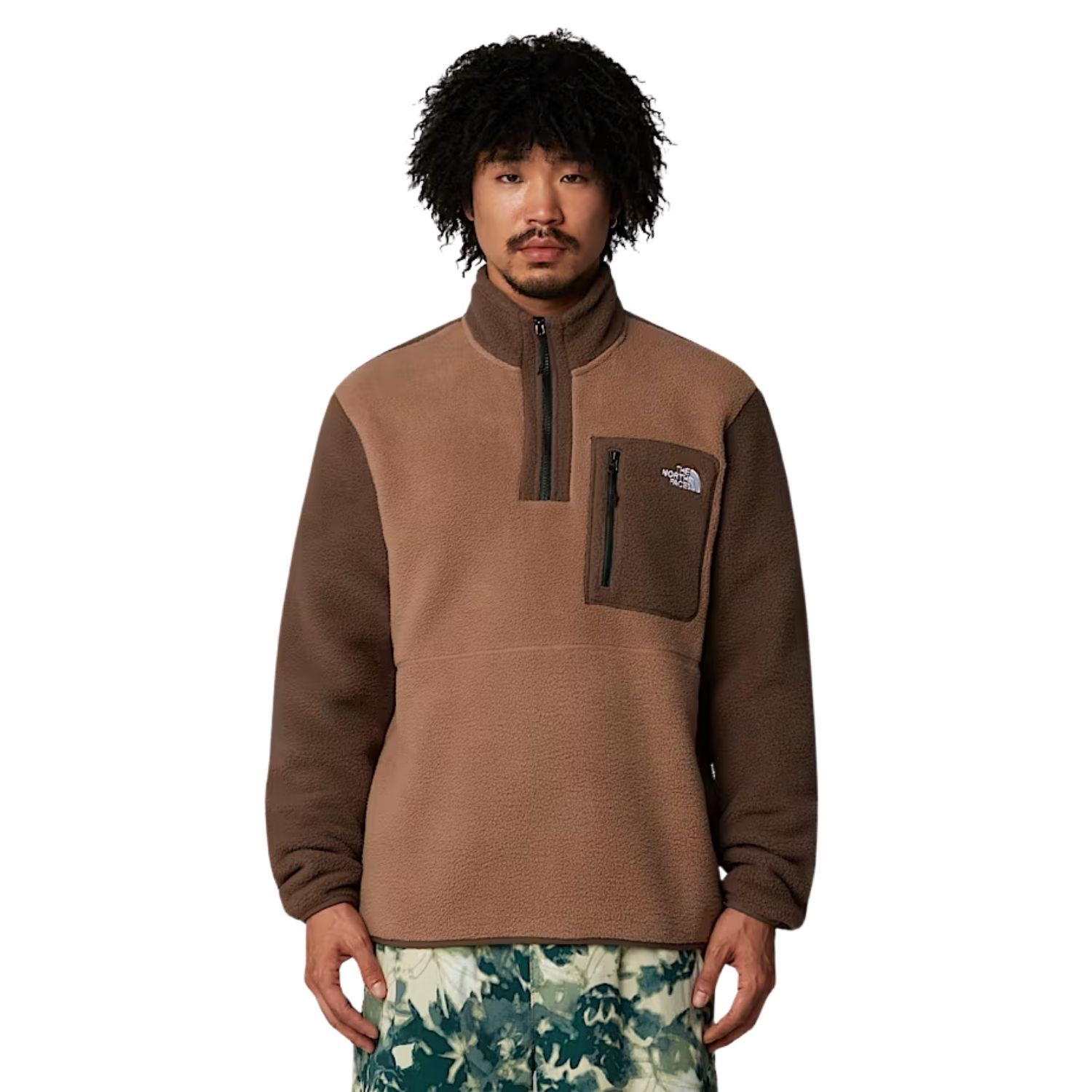 The North Face Yumiori ¼ Zip Casual Sweater Heren L