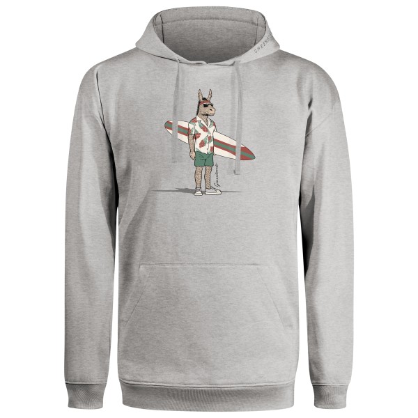 GreenBomb - Animal Donkey Surf Joy Hoodie - Hoodie, grijs