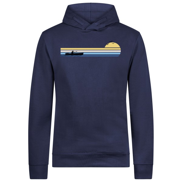 GreenBomb - Nature Canoe River Star Hoodie - Hoodie, blauw