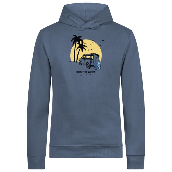 GreenBomb - Nature Car Surf Star Hoodie - Hoodie, blauw