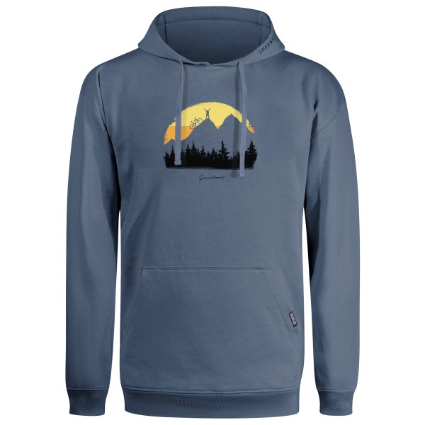 GreenBomb - Nature Forest Happy Joy Hoodie - Hoodie, blauw