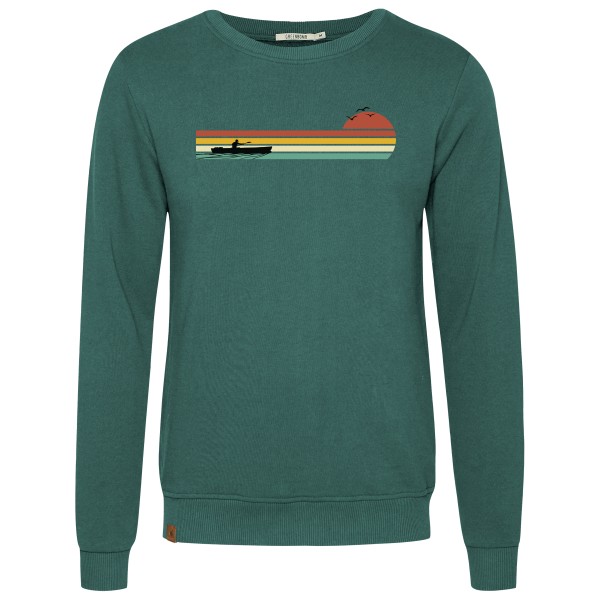 GreenBomb - Nature Canoe River Wild Pullover - Trui, groen