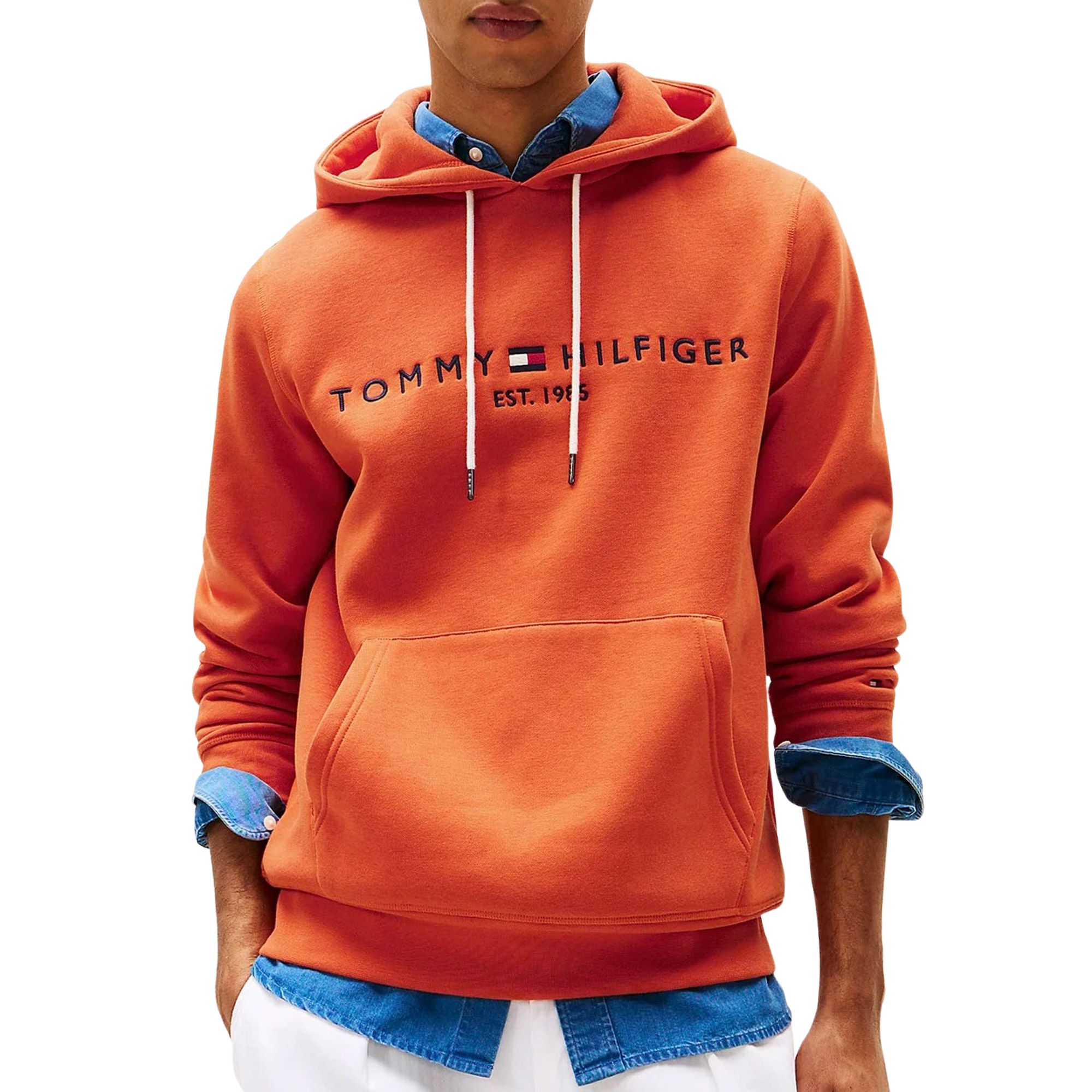 Tommy Hilfiger Logo Hoodie Heren