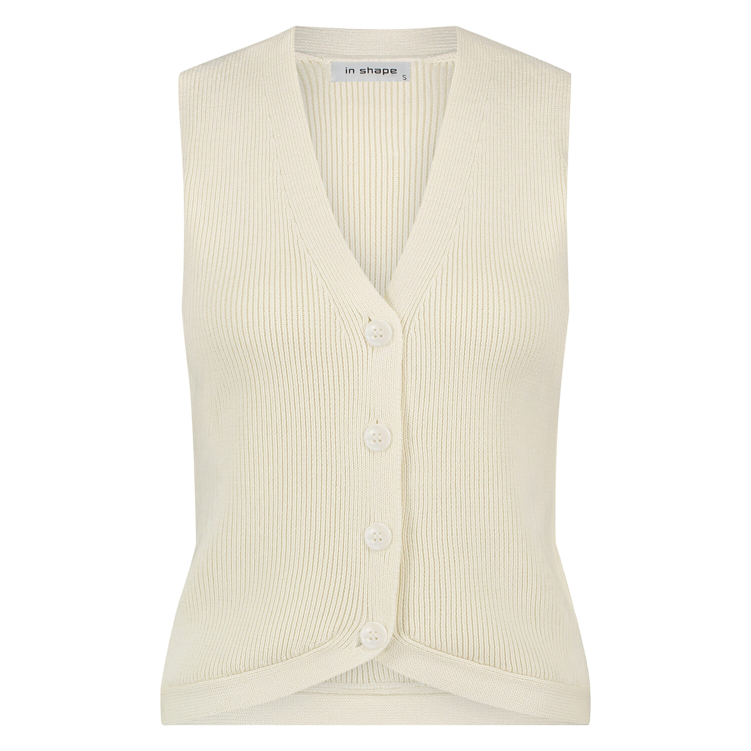 In Shape Gilet Ocean Wit dames