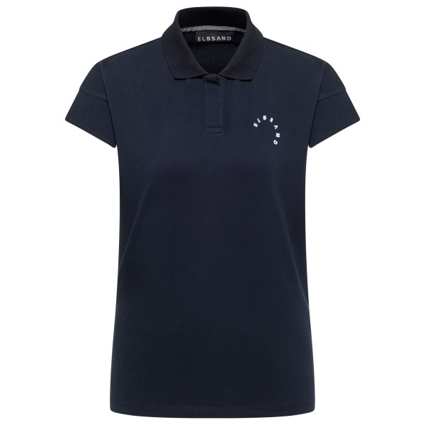 ELBSAND - Women's Torva Polo Shirt - Poloshirt, blauw
