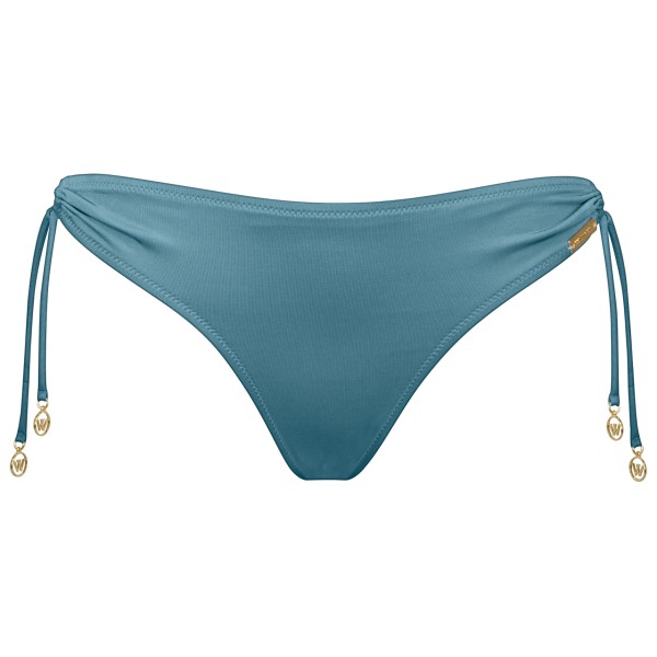 Watercult - Women's Shimmering Solids Adj. Bikini Bottoms - Bikinibroekje, turkoois
