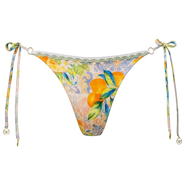 Watercult - Women's Dolce Whimsy Low Bikini Bottoms - Bikinibroekje, wit