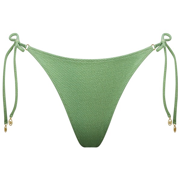 Watercult - Women's Swimsparkle Side-Tied Bikini Bottoms - Bikinibroekje, groen