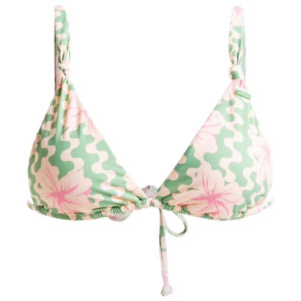Roxy - Women's Hibiscus Daze Elongated Tri - Bikinitop, wit