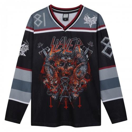 Amplified Versterkt Heren Slayer Hockey Jersey M rood/zwart