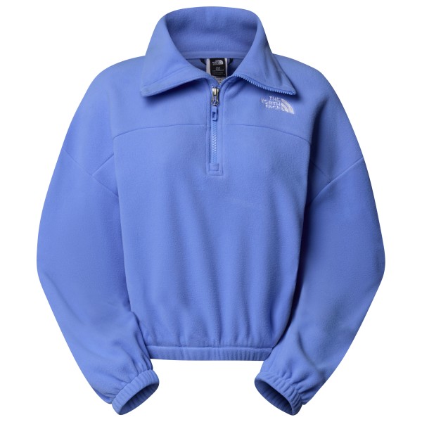 The North Face - Women's 100 Glacier Half Zip Fleece - Fleecetrui, blauw