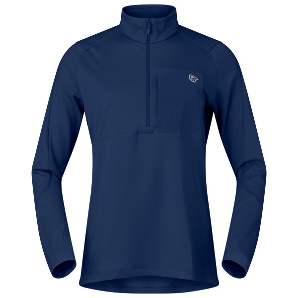 Norrøna - Women's Femund Warm1 Half-Zip - Fleecetrui, blauw