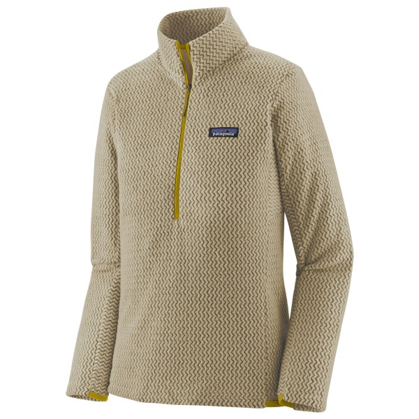 Patagonia - Women's R1 Air Zip Neck - Fleecetrui, beige