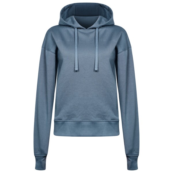 GreenBomb - Women's Basic Flipper Pullover - Hoodie, grijs/blauw