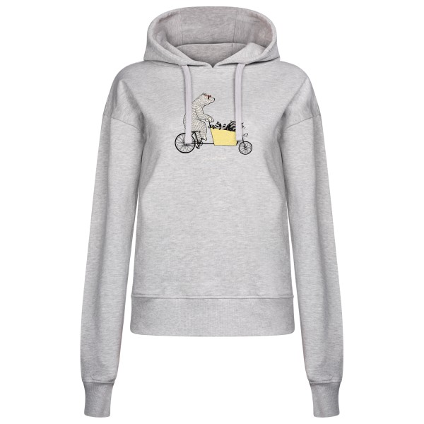 GreenBomb - Women's Bike Cargo Raccoon Flipper Pullover - Hoodie, grijs