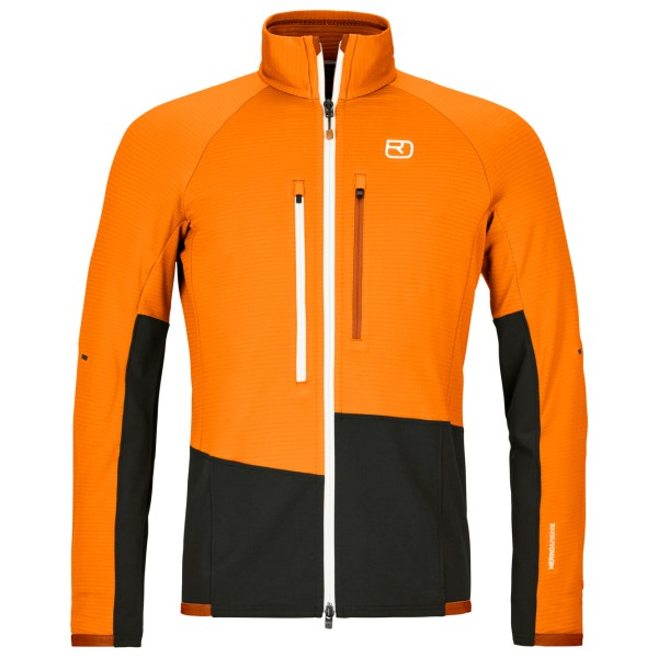 Ortovox - Fleece Rib Jacket - Fleecevest, oranje