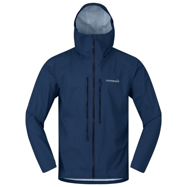 Norrøna - Falketind Dri1 Jacket - Regenjas, blauw