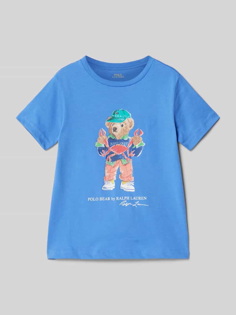 Polo Ralph Lauren Kids T-shirt met labelprint