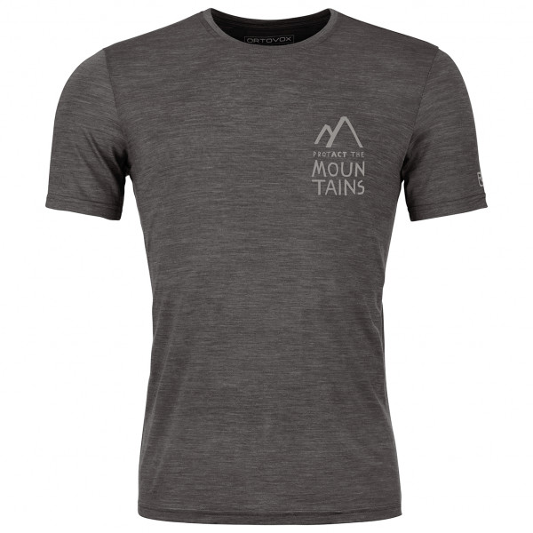Ortovox - 120 Cool Tec Mountain Duo T-Shirt - Merinoshirt, zwart