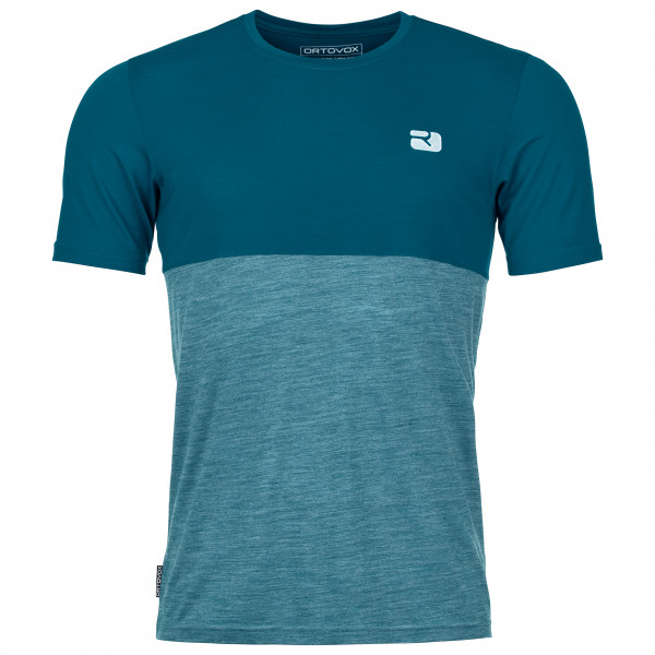 Ortovox - 150 Cool Logo T-Shirt - Merinoshirt, turkoois/blauw