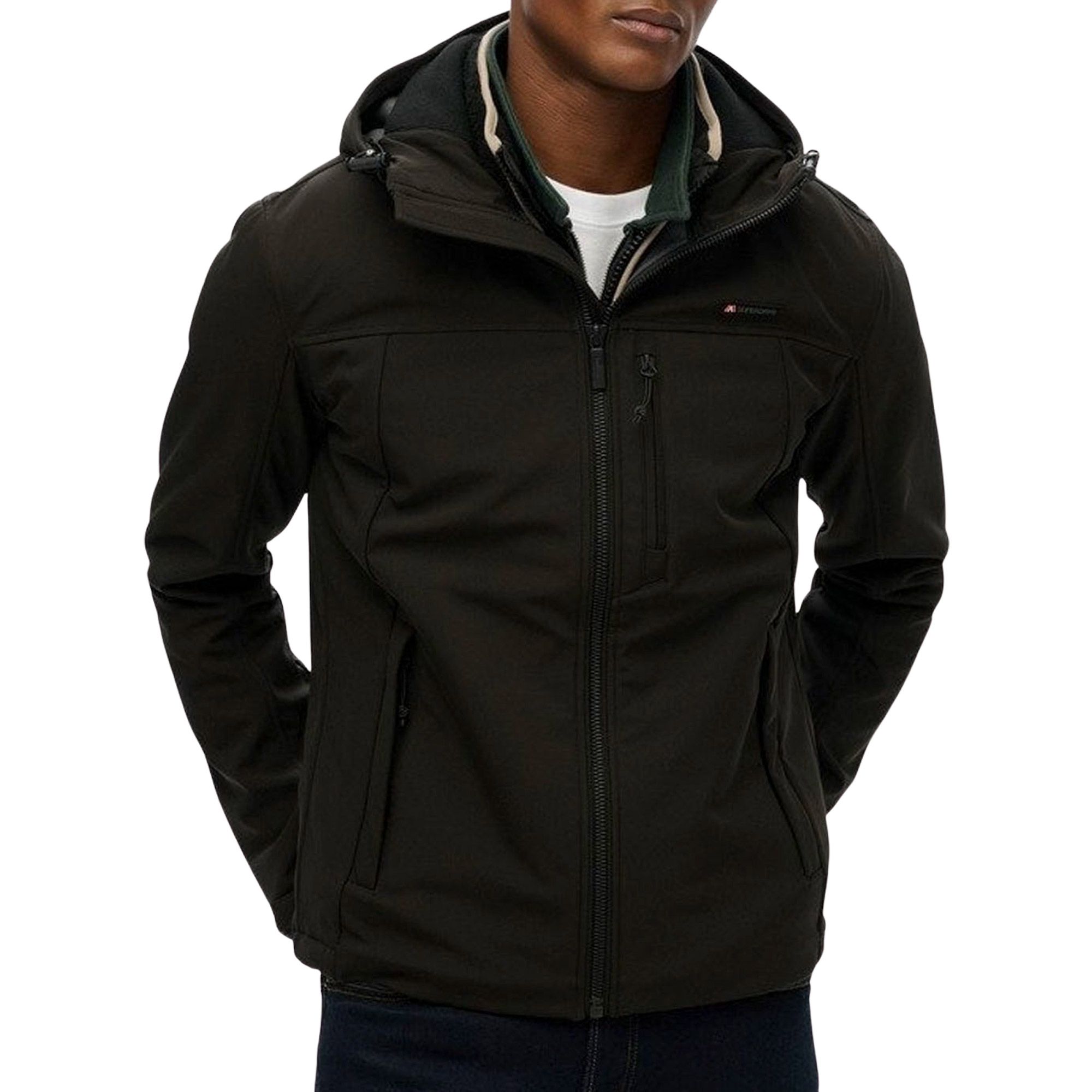 Superdry Hoodedoftshell Trekker Jas Heren