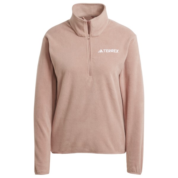 adidas Terrex - Women's MT Essentials Half Zip Fleece Jacket - Fleecevest, bruin