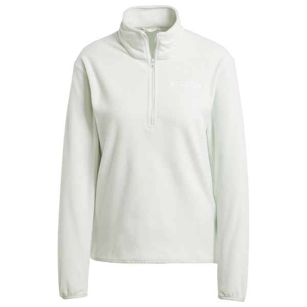 adidas Terrex - Women's MT Essentials Half Zip Fleece Jacket - Fleecevest, wit