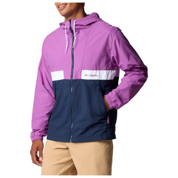 Columbia - Spire Valley Hooded Windbreaker - Windjack, purper