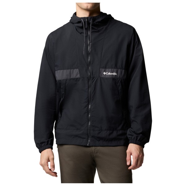 Columbia - Spire Valley Hooded Windbreaker - Windjack, zwart