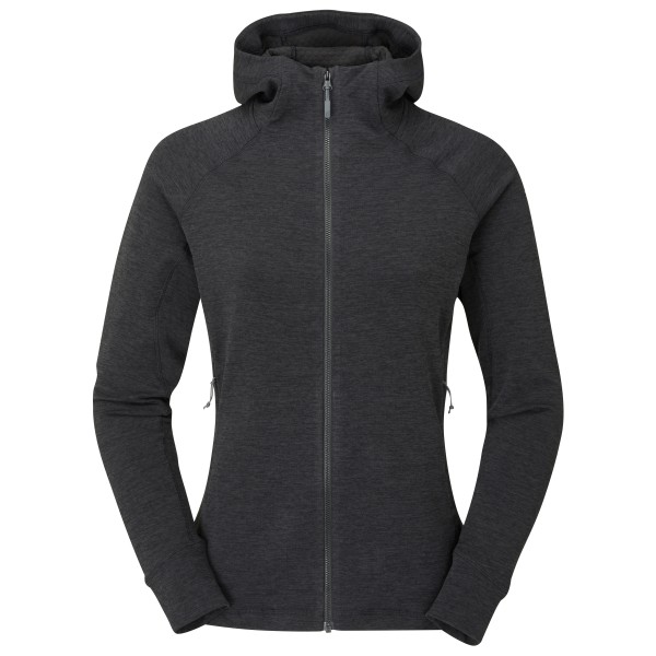 Rab - Women's Nexus Hoody - Fleecevest, zwart