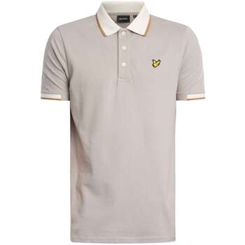 Lyle & Scott Polo Shirt Korte Mouw Lyle & Scott Half gekanteld poloshirt