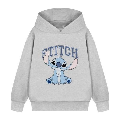 Lilo & Stitch Meisjes College Hoodie 3-4 Years grijs