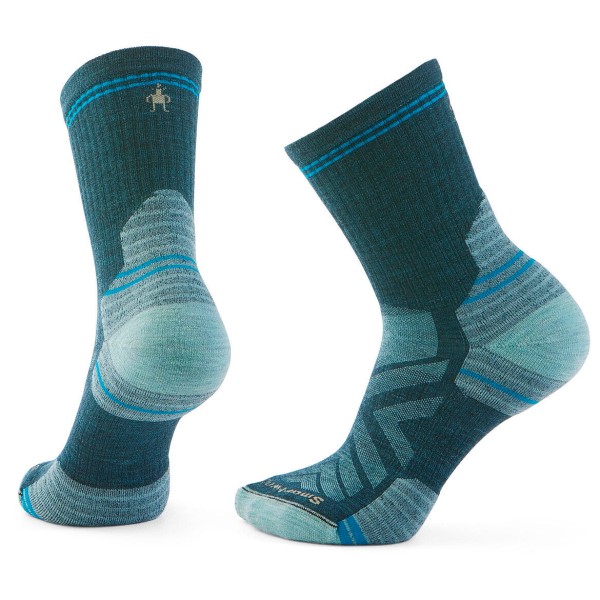 Smartwool - Women's Hike Targeted Cushion Mid Crew Socks - Wandelsokken, blauw/turkoois