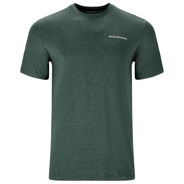 ENDURANCE - Abdon Melange S/S Tee - Sportshirt, groen