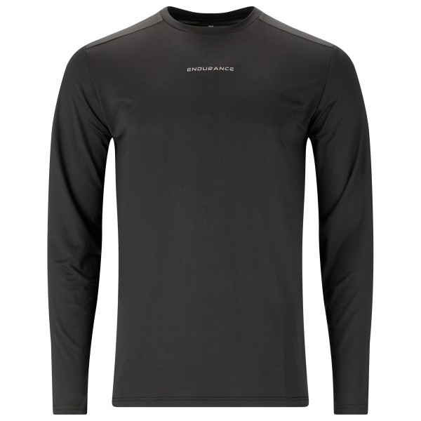 ENDURANCE - Loker L/S Tee - Sportshirt, zwart
