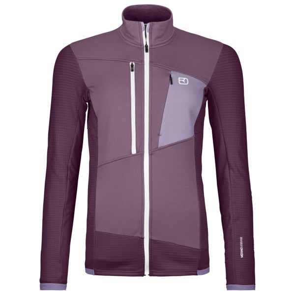 Ortovox - Women's Fleece Grid Jacket - Fleecevest, purper