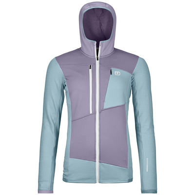 Ortovox Dames Fleece Grid Hoodie Vest