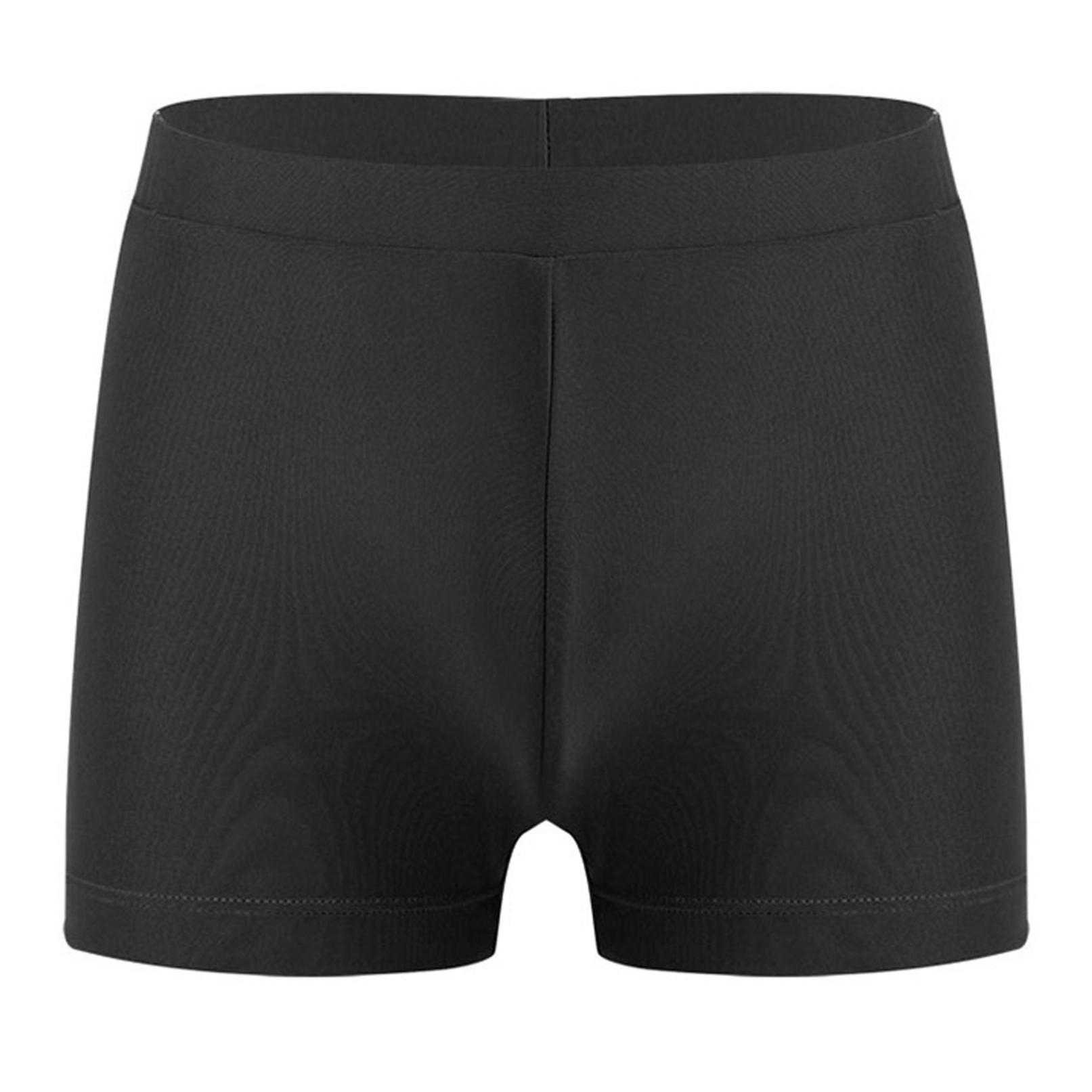 HULIJA Kinderen Meisjes Elastische Tailleband Zwemshorts Strand Zwemmen Badpak Zwemkleding 3-4 Years blauw