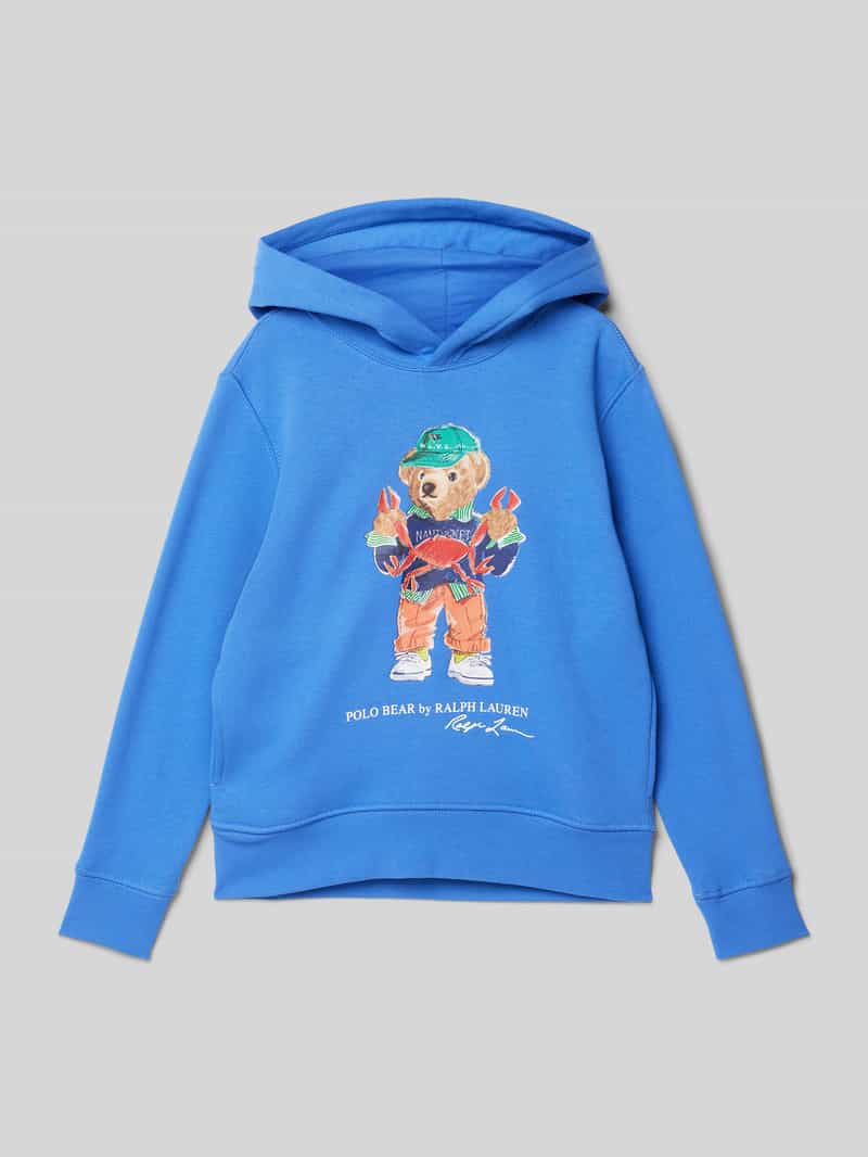 Polo Ralph Lauren Teens Hoodie met label- en motiefprint