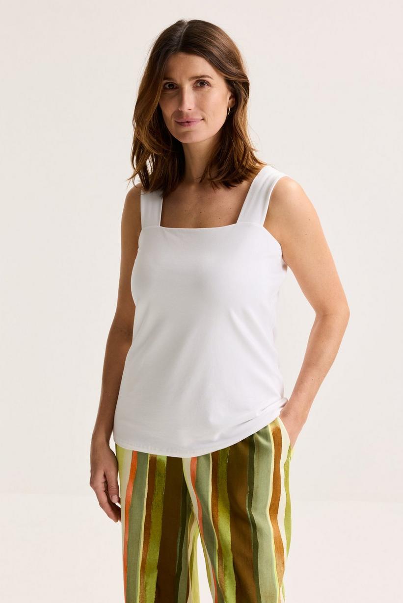 Mayerline Jersey Top Met Brede Schouderbanden