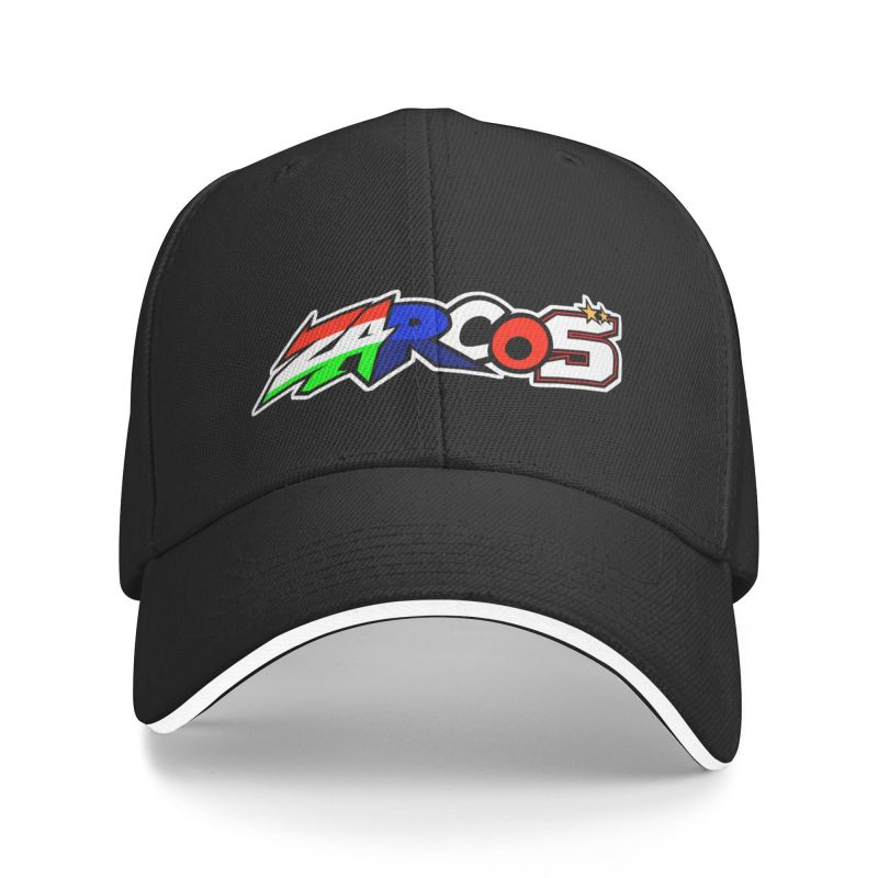 91421224MABLK3A4XG Mode Johann Zarco Moto Racing Baseball Cap Heren Dames Gepersonaliseerde Verstelbare Unisex Dad Hat Outdoor Baseball Cap