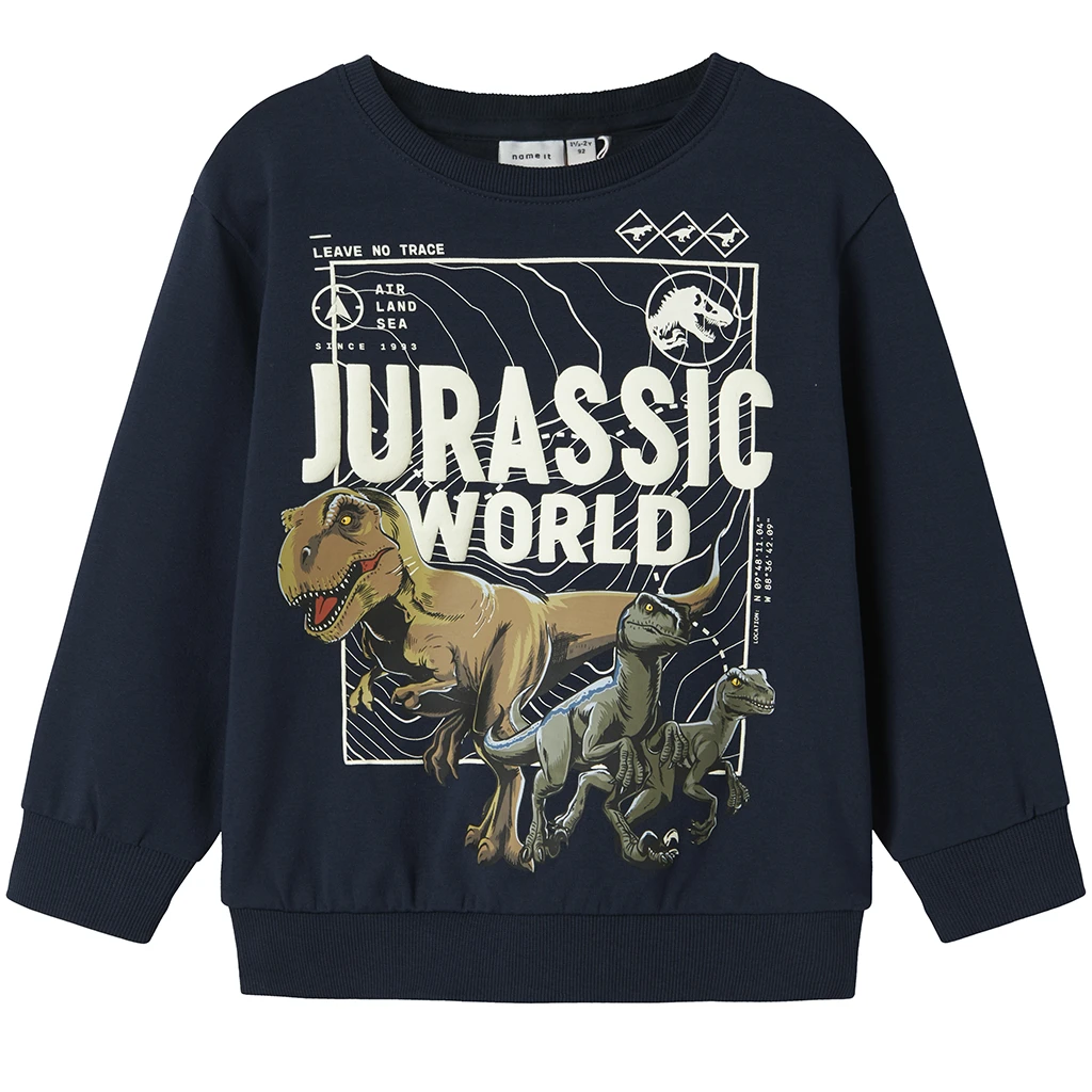 nameit-collectie Name It-collectie Trui Jurassic Parc (navy blazer)