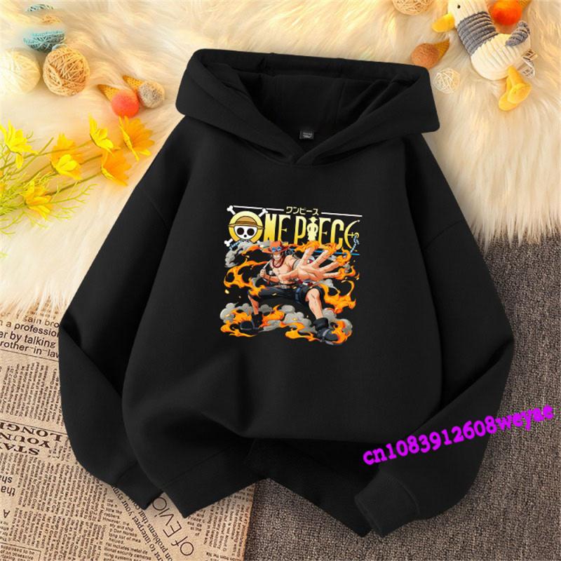 Nihao One Piece Pirate King Lente en herfst herenkleding Hoodie Jassen voor mannen Cartoon Print Sportkleding Jas S
