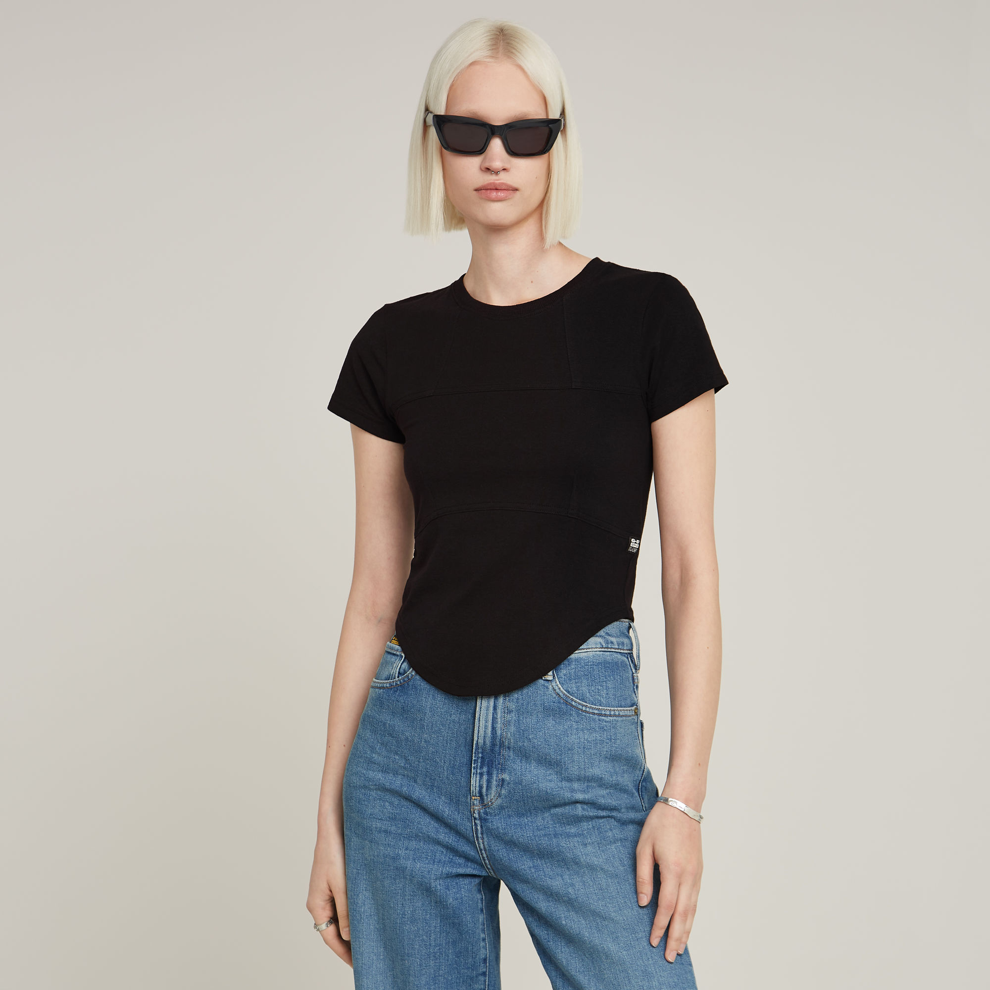 G-Star RAW Corset Slim Top - Zwart - Dames
