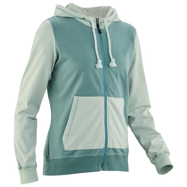Edelrid - Women's Bege Zip Hoody - Hoodie, turkoois