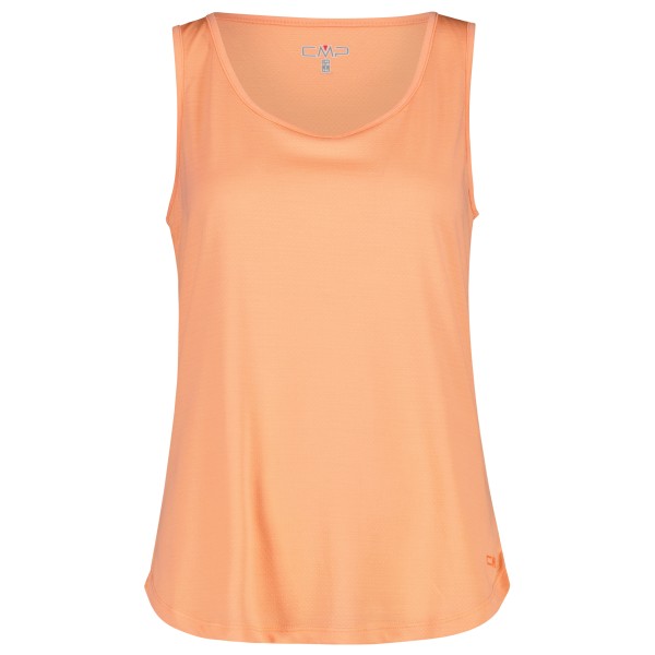 CMP - Women's Sleeveless Top - Sportshirt, beige/oranje