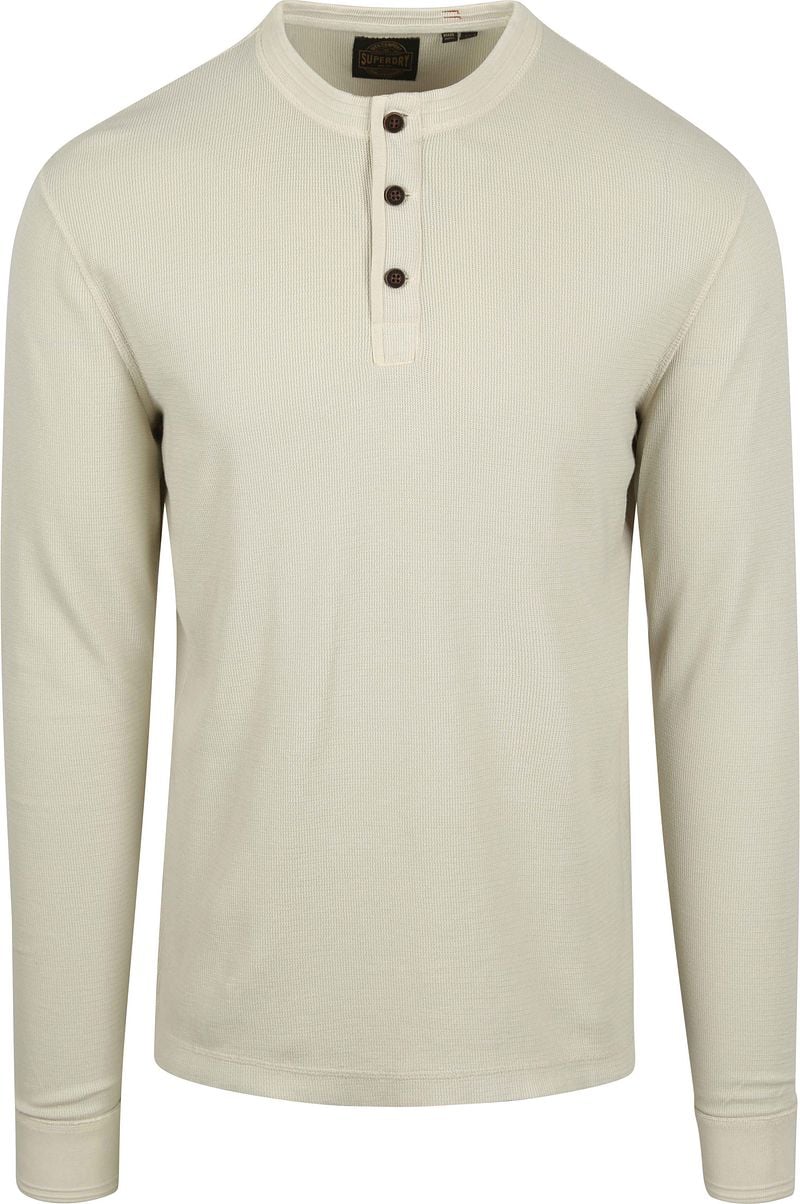 Superdry Longsleeve Light stone Beige