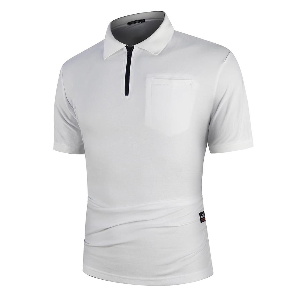 King Billion Mannen Polo Heren Shirt Korte Mouw Polo Shirt Contrast Kleur Polo Nieuwe Kleding Zomer Streetwear Casual Mode Heren tops S(Asian) zwart