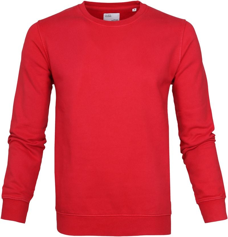 Colorful Standard Sweater Scarlet Red