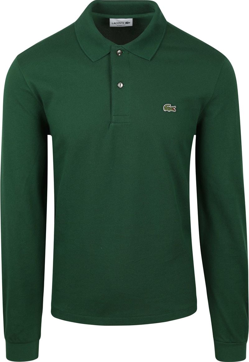 Lacoste Poloshirt Lange mouwen Groen